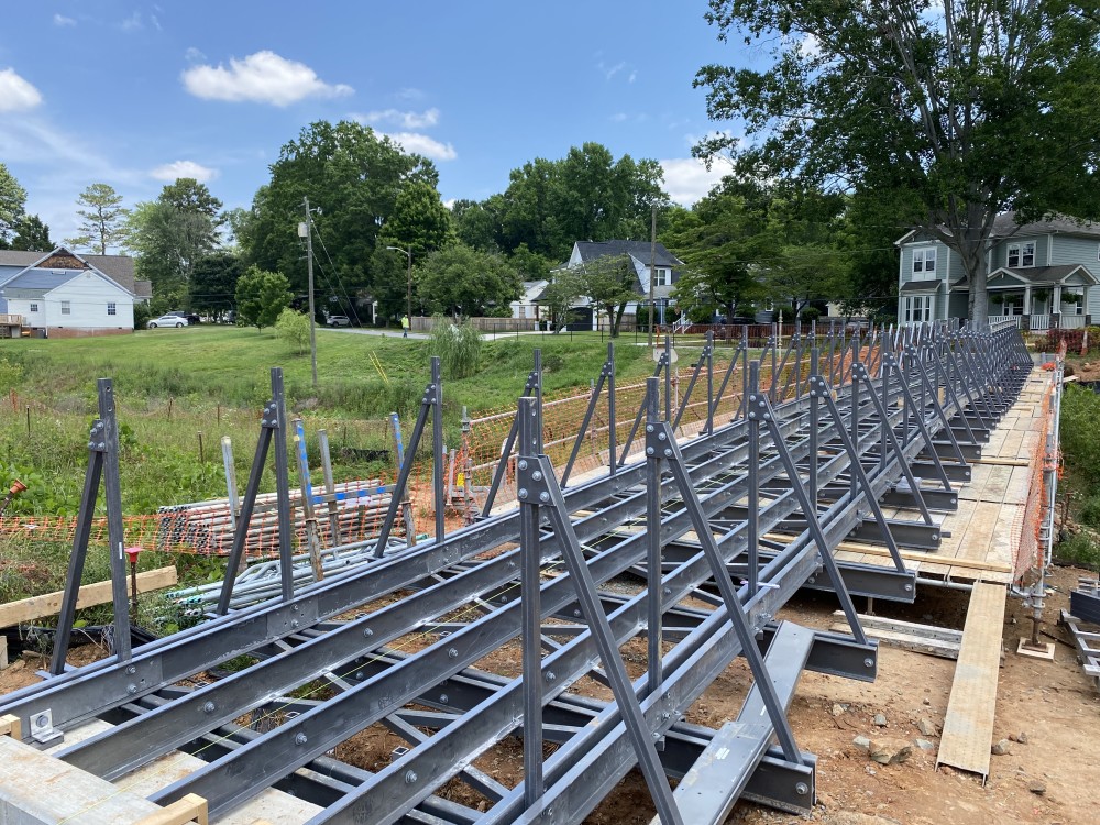 Lyon Court Connector - Fiber Bridge Construction