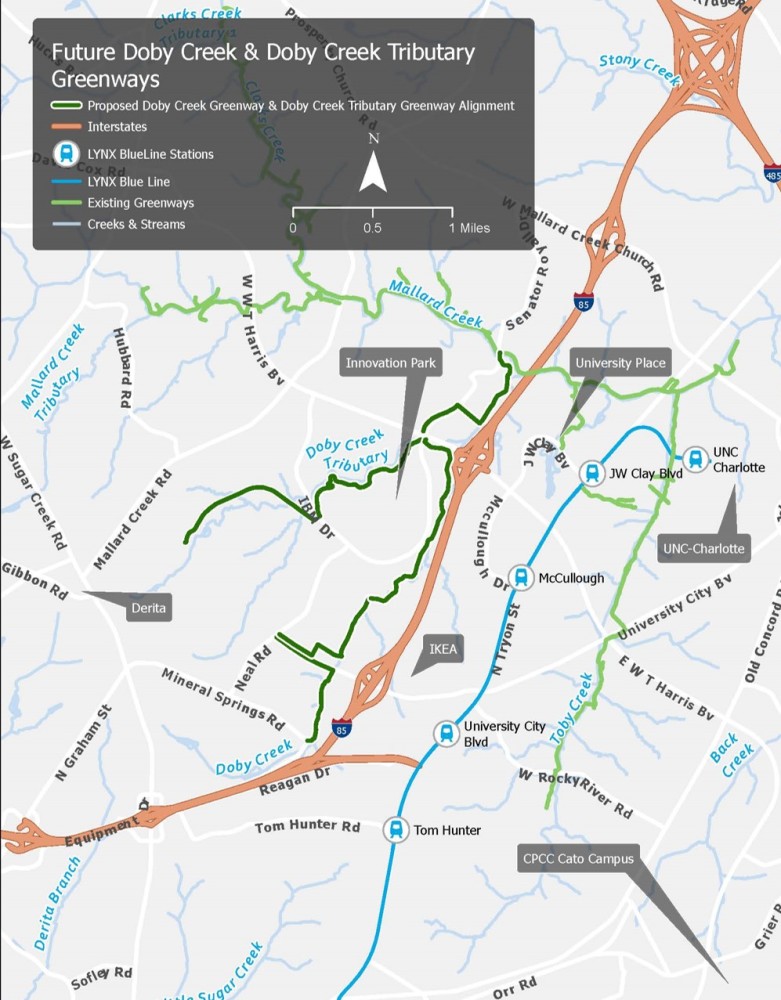 Doby Creek Gwy Overall Map