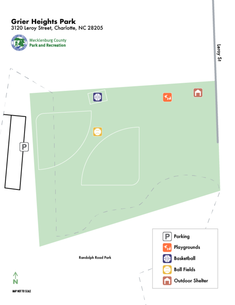 Grier Heights Map